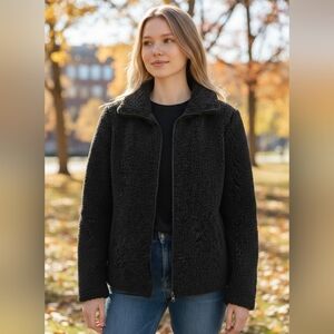 32 Degrees Heat Teddy Style Fleece Jacket